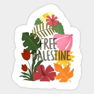 free Palestine T_T Sticker